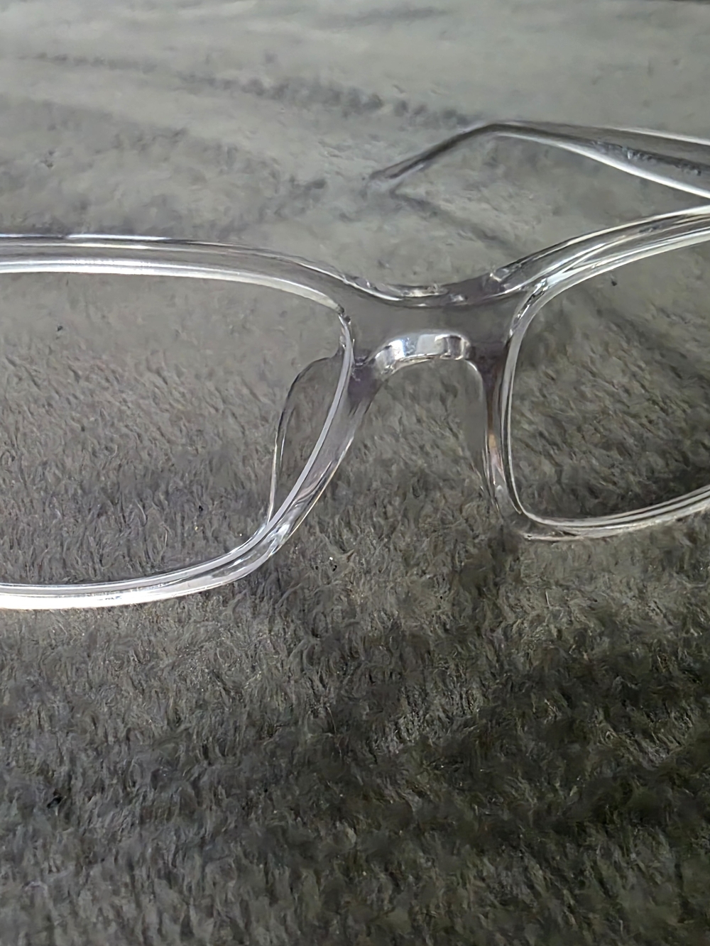 Clear Rectangle Women's Eyeglass Frames — Transparent Fashion